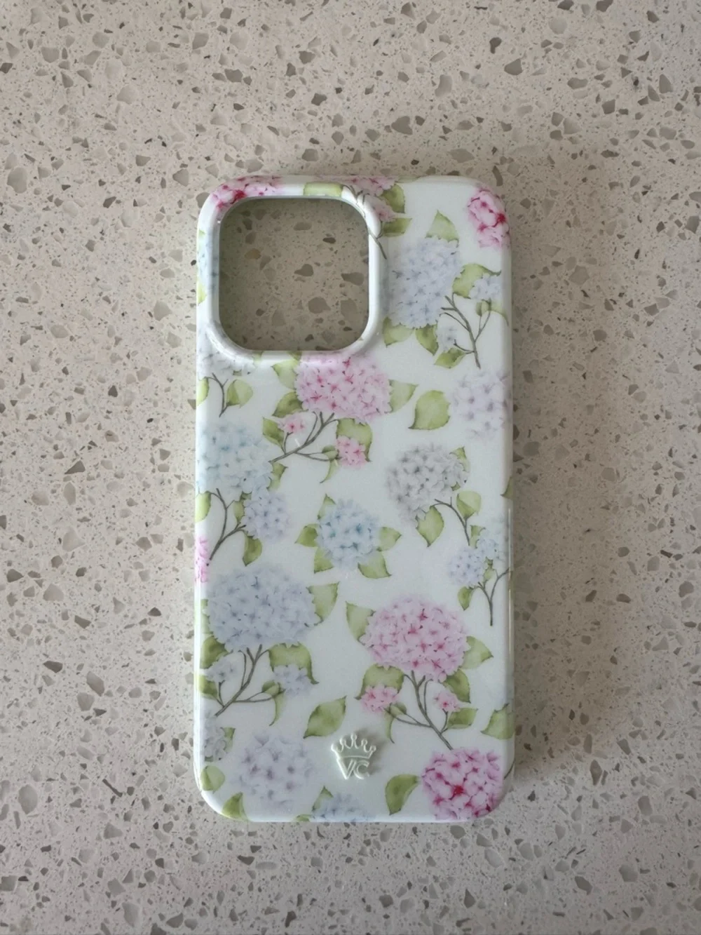 Velvet caviar IPhone 15 Pro Max  Hydrangea Floral iPhone Case MagSafe